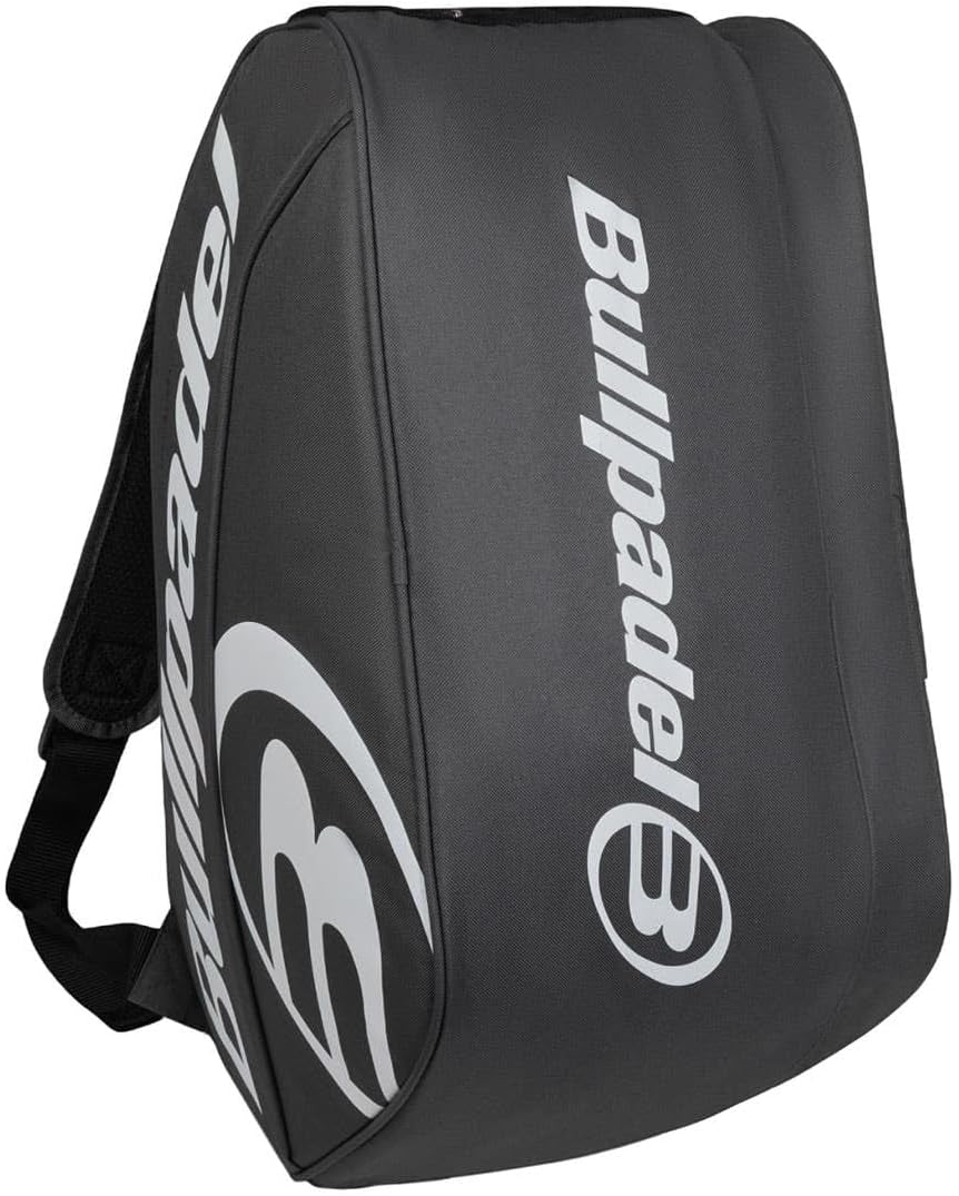 - Paletero Tour Blanco, Con Detalles En Gris, Con Bolsillos Para Palas, Compartimento Para Ropa O Material Y Bolsillos Auxiliares, Asas Acolchadas Y De Mano Para Transportar, Gran Capacidad