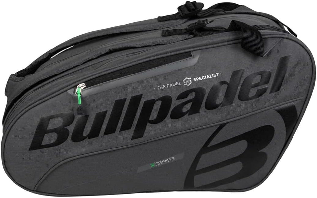 - Paletero Tour Negro, Con Bolsillos Para Palas, Compartimento Para Ropa O Material Y Bolsillos Auxiliares, Asas Acolchadas Y De Mano Para Transportar, Gran Capacidad Y Protección